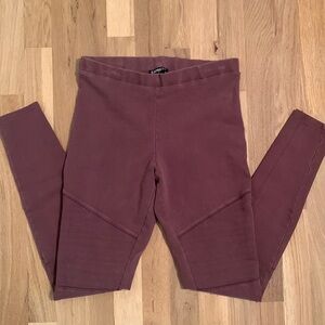 EXPRESS Mauve/Purple Stretchy Leggings Women’s XS